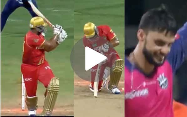 [Watch] Naveen-Ul-Haq Knocks Down Pollard During An Intense Royals-Knight Riders Encounter In CPL 2024